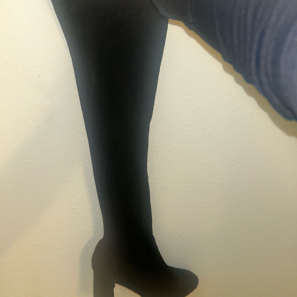 Black Over-the-Knee Boots